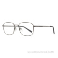 Square Unisex Titanium optische Brille Rahmen Brillen